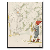 Olles Skidfärd som poster med nordisk mytologi och folktro från Historly – helbild utan vit kant – bild 3