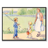 Good Little Annika as a poster for a children's room from Historly – full-bleed without white border – image 2