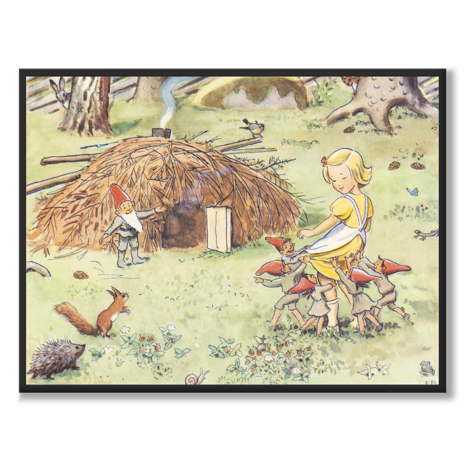 Good Annika as a poster for a children's room from Historly – full image without white border – image 2