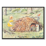 Duktiga Annika as a poster for a children's room from Historly – full image without white border – image 2