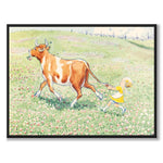 The Clever Annika as a poster for a children’s room from Historly – full image without white border – image 2