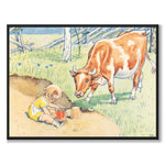 Little Miss Annika as a poster for a children’s room from Historly – full image without white border – image 2