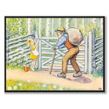 Good Annika as a poster for a children's room from Historly – full image without white border – image 2