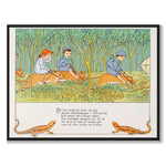 Putte's Adventures in Blueberry Forest as a poster for a children's room from Historly – full image without white border – image 2