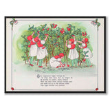 Putte's Adventures in the Blueberry Forest as a poster for a children's room from Historly – full image without white border – image 2
