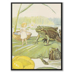 Thumbelina as a poster for a children's room from Historly – full image without white border – image 2