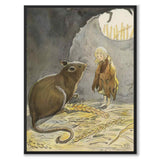 Tummelisa som poster till barnrum från Historly – helbild utan vit kant – bild 2