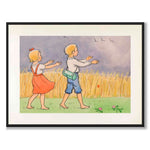 Farewell to Summer as a poster for a children's room from Historly – full image without white border