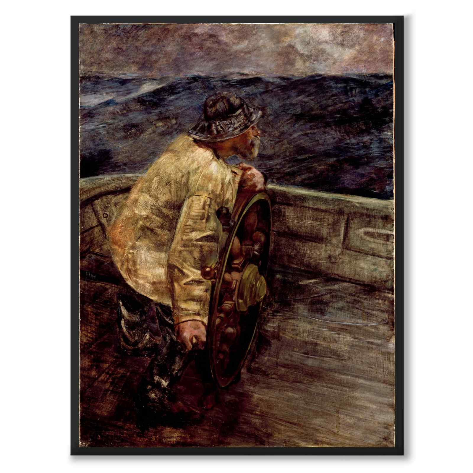 On Dog Watch as an art poster from Historly – full image without white border
