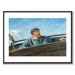 Nordenvind as an art poster from Historly – with white border without title