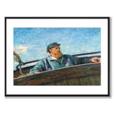 Nordenvind as an art poster from Historly – with white border without title