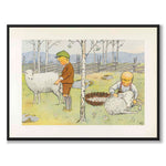 Pelle's New Clothes as a poster for a children's room from Historly – full image without white border