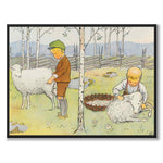 Pelle's New Clothes as a poster for a children's room from Historly – full image without white border – image 3
