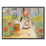 Pelle's New Clothes as a poster for a children's room from Historly – full image without white border – image 3