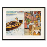 Pelle's New Clothes as a poster for a children's room from Historly – full image without white border