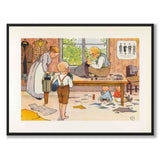 Pelle's New Clothes as a poster for a children's room from Historly – full image without white border