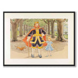Sessalätt's Adventure as a poster for a children's room from Historly – full image without white border