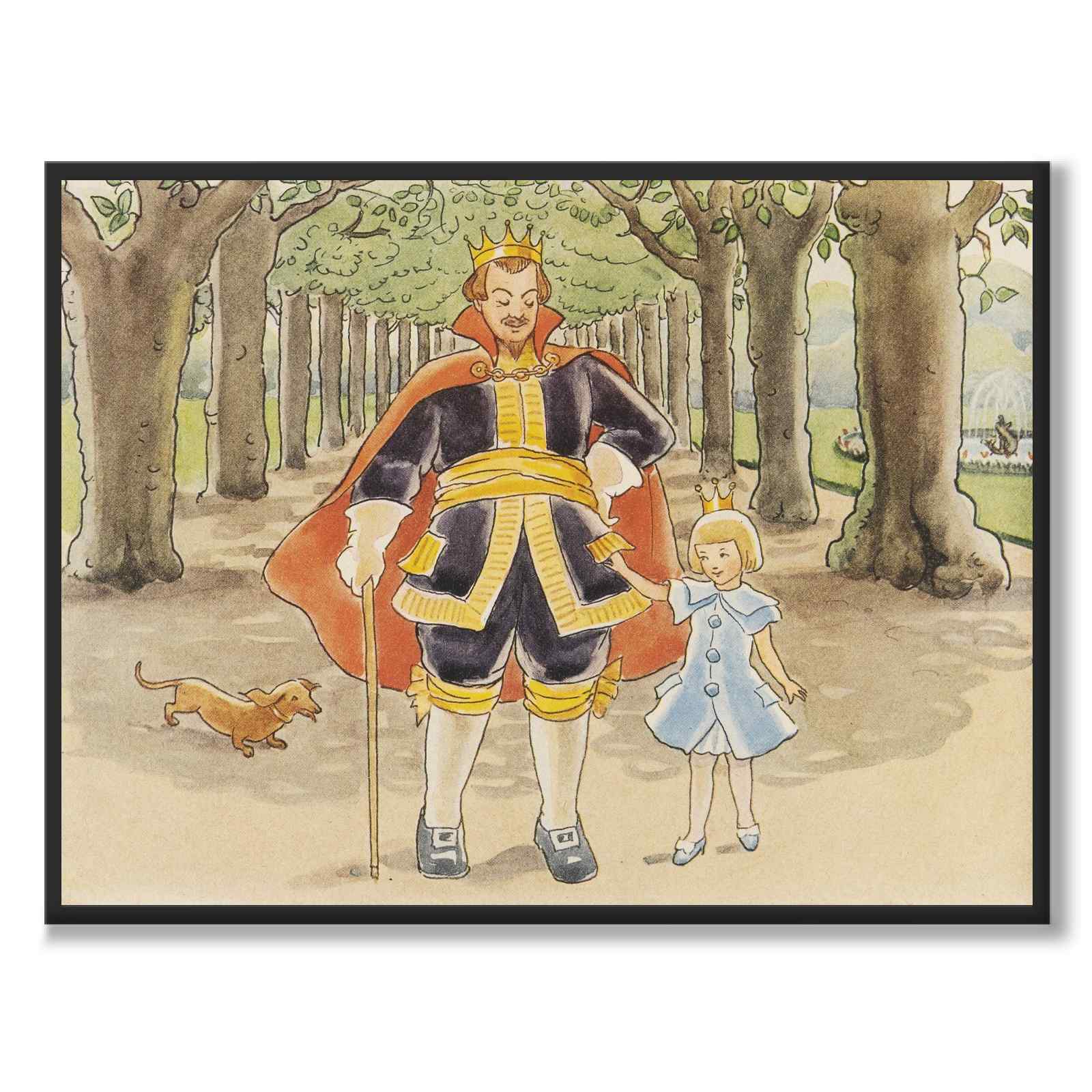 Sessalätt's Adventure as a poster for a children's room from Historly – full image without white border – image 3