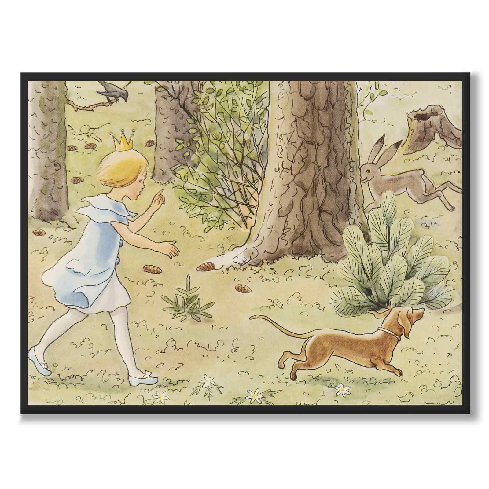 Sessalätt's Adventure as a poster for a children's room from Historly – full-bleed without white border – image 3
