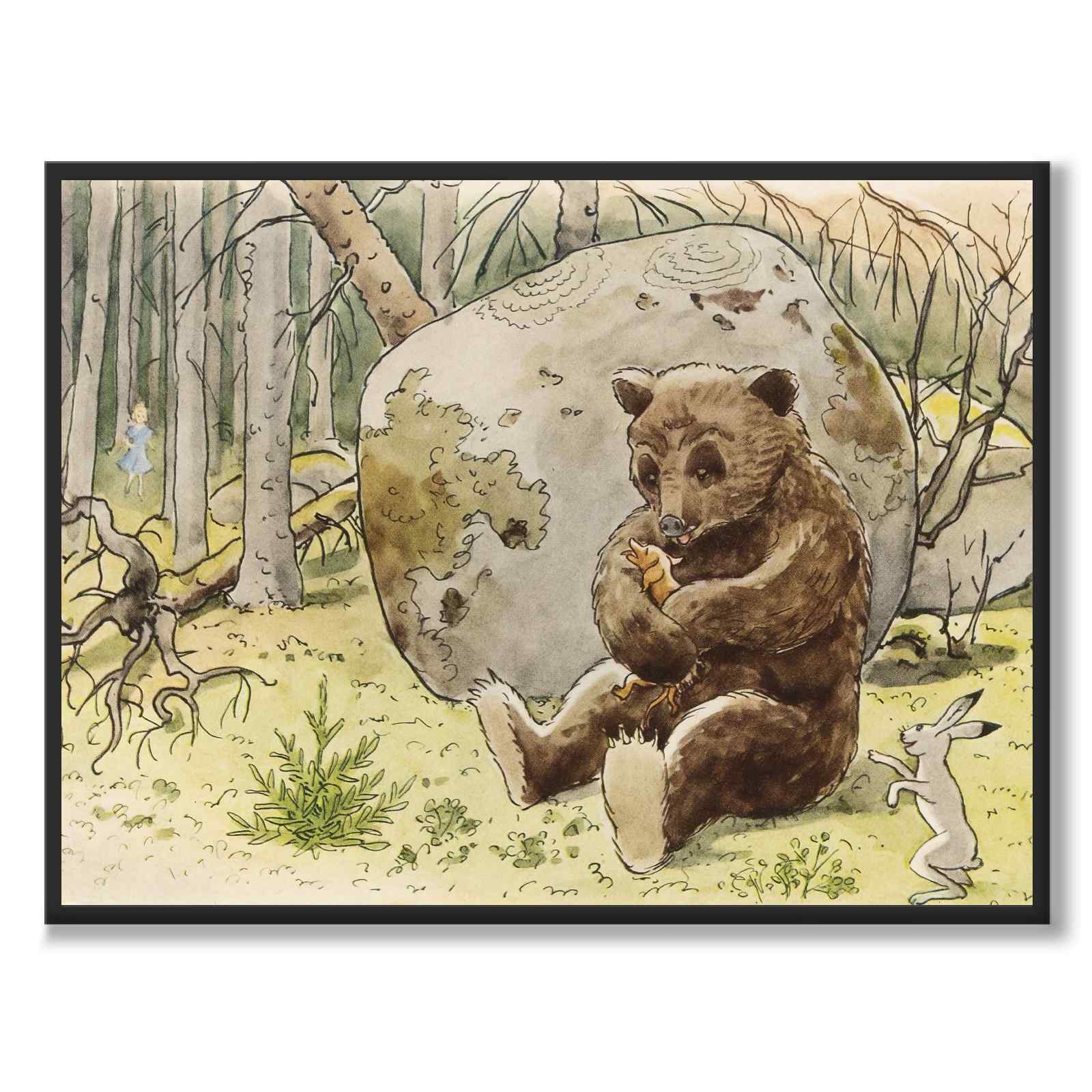 Sessalätt's adventure as a poster for a children's room from Historly – full-bleed without white border – image 3