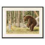 Sessalätt's Adventure as a poster for a children's room from Historly – full image without white border