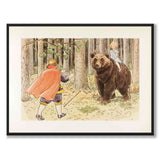 Sessalätt's Adventure as a poster for children's rooms from Historly – full image without white border