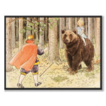 Sessalätt's Adventure as a poster for children's rooms from Historly – full image without white border – image 3