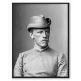 Fridtjof Nansen som historiskt fotografi och poster från Historly – helbild utan vit kant