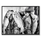 Fishermen 1910 as a historic photograph and poster from Historly – full image without white border