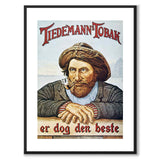 Tiedemannfiskeren as a historic photograph and poster from Historly – with white border without title