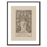 The Realm of the Goths as a vintage illustration and poster from Historly – with white border without title