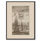 The coat of arms of Gotland as a vintage illustration and poster from Historly – full image without white border