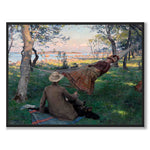 Sommarsiesta af Johan Krouthén som plakat – helbillede