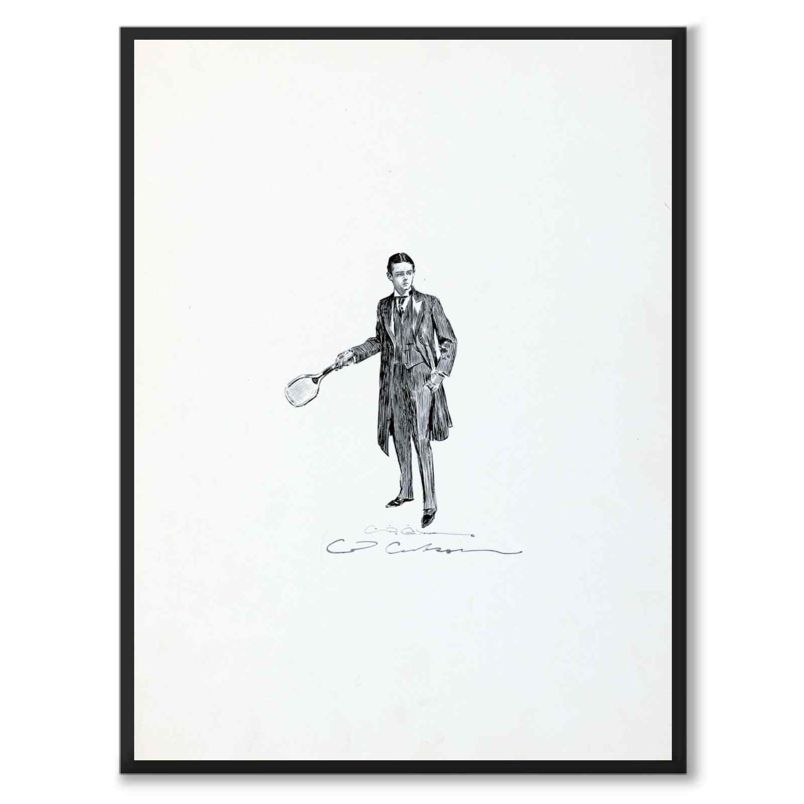 Play af Charles Dana Gibson som plakat – helbillede
