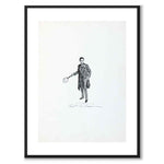 Play af Charles Dana Gibson som plakat – hvid kant