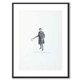 Play af Charles Dana Gibson som plakat – hvid kant