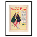 Philadelphia Sunday Press, May 26, 1895 af George Reiter Brill som plakat – hvid kant