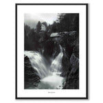 Bad Gastein 1900 som poster från Historly – med vit kant och titel