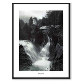 Bad Gastein 1900 som poster från Historly – med vit kant och titel