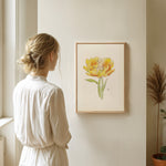 Thumbelina as wall art in an inspiring interior setting