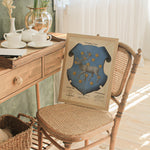 The Coat of Arms of Västerbotten as wall art in an inspiring interior setting