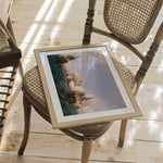 The Ship Öland 1704 as wall art in an inspiring interior setting