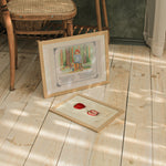 Putte's Adventures in the Blueberry Forest as wall art in an inspiring interior setting