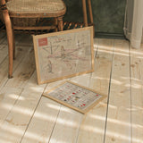Flying Machine as wall art in an inspiring interior setting