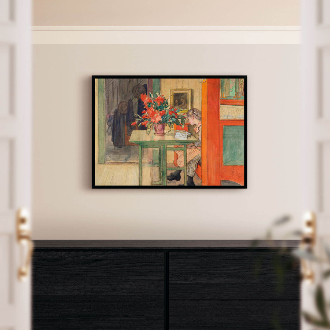 Lisbeth Läser av Carl Larsson som poster från Historly – bild 2