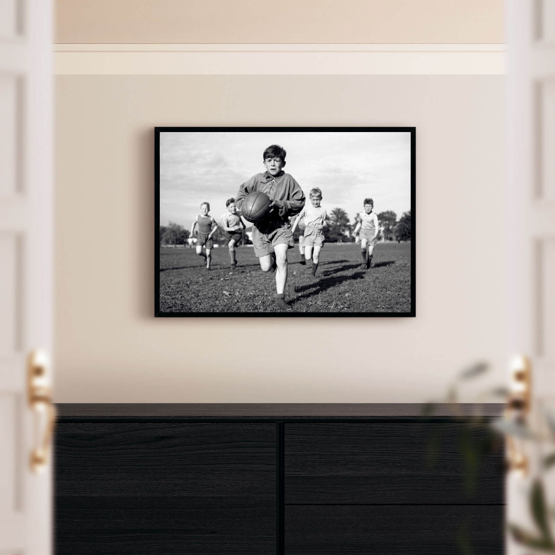 Rugby 1942 som historisk Stockholmsposter från Historly – bild 2