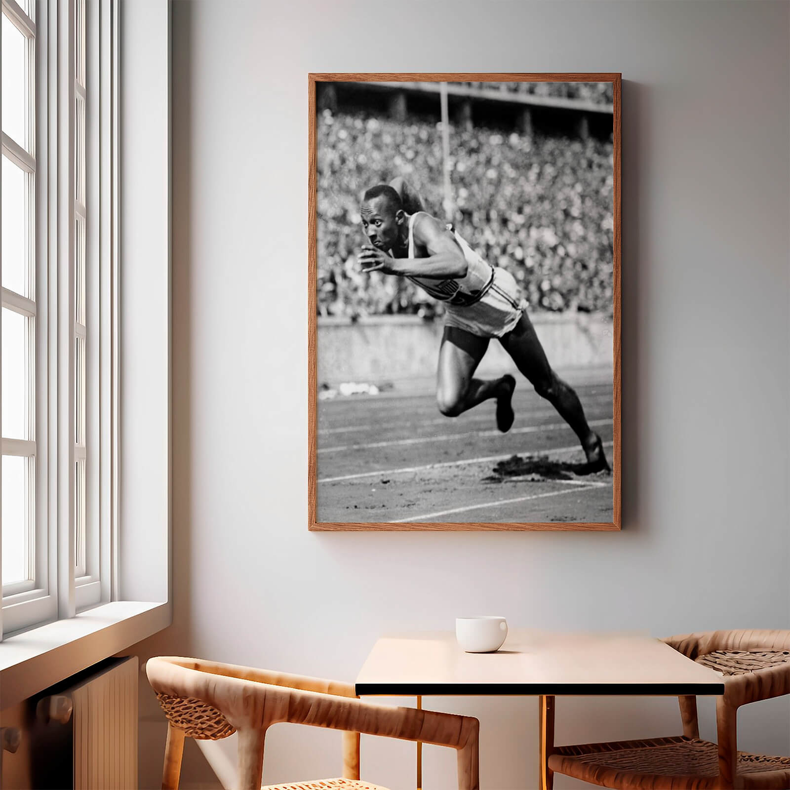 Jesse Owens som historiskt fotografi och poster från Historly – bild 2