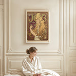 Job as wall art in an inspiring interior setting