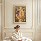 Job as wall art in an inspiring interior setting