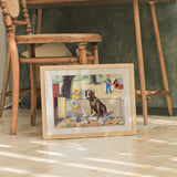 Good Annika as wall art in an inspiring interior setting
